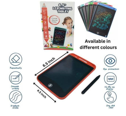 8.5 Inch Multi-Color LCD Writing Tablet | Premium Quality | Random Colors